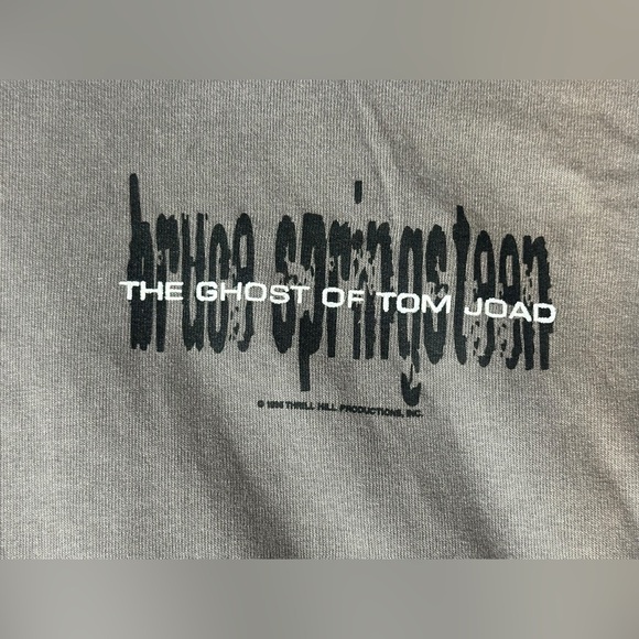 Bruce Springsteen 1995 Ghost Of Tom Joad Official Tour T-shirt Size XL - Picture 3 of 11